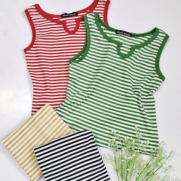 تاپ راه راه حلقه ای - مانتو پاتریس رشت