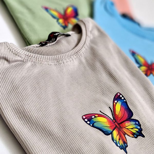 تیشرت فانریپ پروانه - مانتو پاتریس رشت