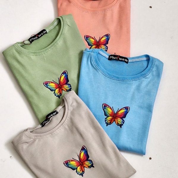 تیشرت فانریپ پروانه - مانتو پاتریس رشت