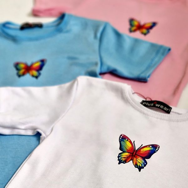 تیشرت فانریپ پروانه - مانتو پاتریس رشت