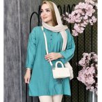 مانتو گلدوزی گربه و چتر - مانتو پاتریس رشت
