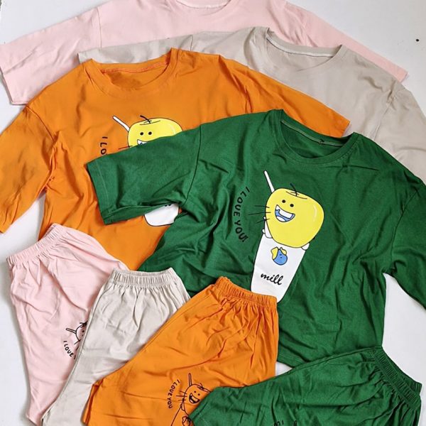 ست تیشرت شورتک آبمیوه - مانتو پاتریس رشت