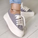 کتونی طوسی لژ دار - مانتو پاتریس رشت