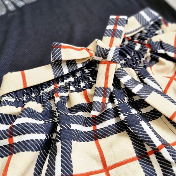 ست بادی شورتک چهارخونه - مانتو پاتریس رشت