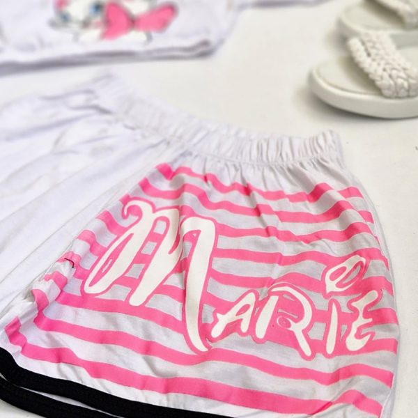 ست کراپ شورتک گربه - مانتو پاتریس رشت