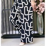 شلوار کریشه طرحدار - مانتو پاتریس رشت