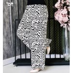 شلوار کریشه طرحدار - مانتو پاتریس رشت