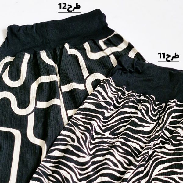 شلوار کریشه طرحدار - مانتو پاتریس رشت