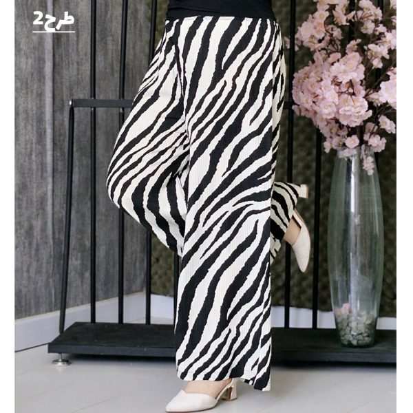 شلوار کریشه طرحدار - مانتو پاتریس رشت