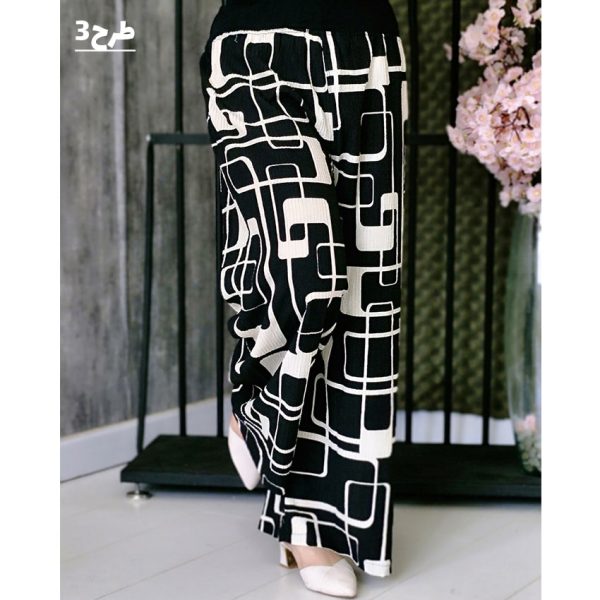 شلوار کریشه طرحدار - مانتو پاتریس رشت