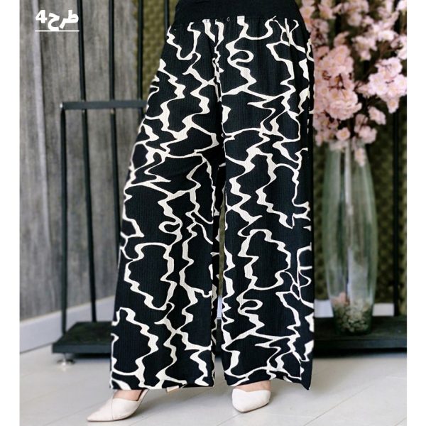 شلوار کریشه طرحدار - مانتو پاتریس رشت