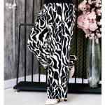 شلوار کریشه طرحدار - مانتو پاتریس رشت