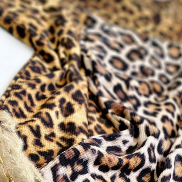 بلوز بیسکوییتی پلنگی - مانتو پاتریس رشت