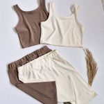 ست تاپ شورتک ریلی - مانتو پاتریس رشت