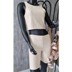 ست تاپ شورتک ریلی - مانتو پاتریس رشت