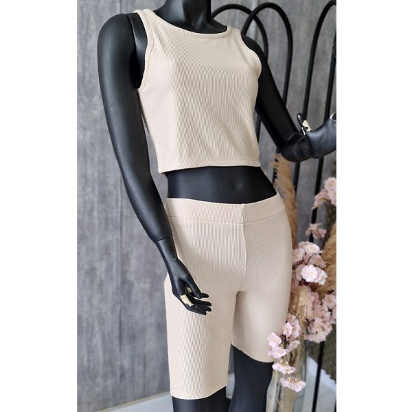 ست تاپ شورتک ریلی - مانتو پاتریس رشت