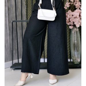 شلوار کراش مشکی - مانتو پاتریس رشت