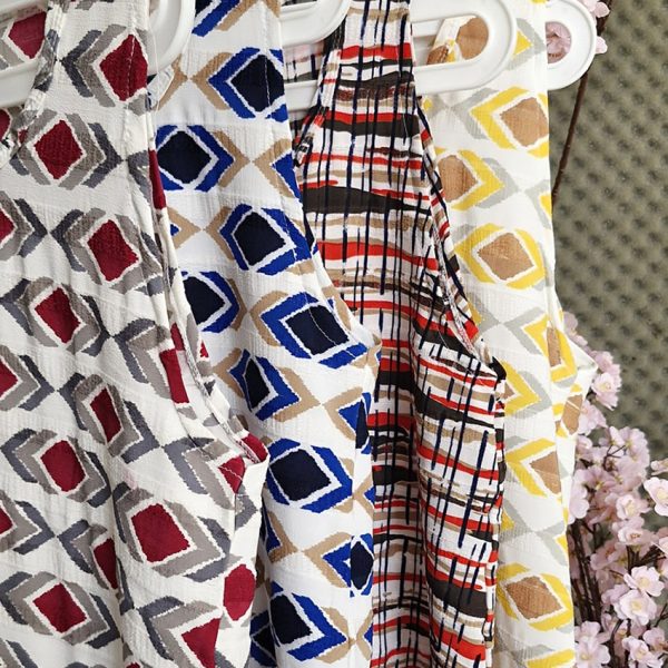 ست تاپ شورتک طرحدار - مانتو پاتریس رشت