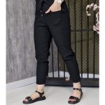 شلوار مام پاکتی مشکی - مانتو پاتریس رشت