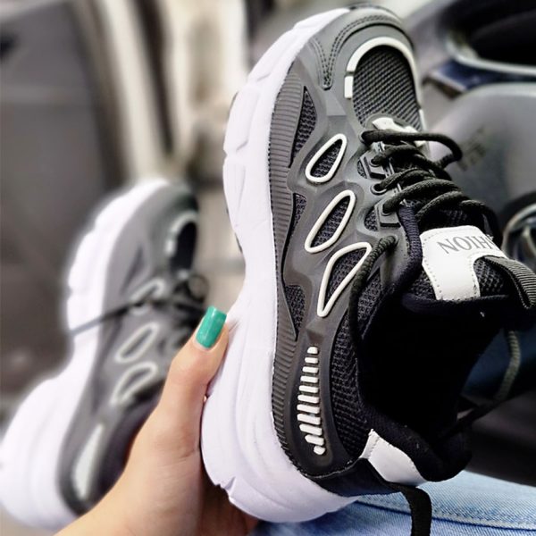 کتونی سفید مشکی - مانتو پاتریس رشت