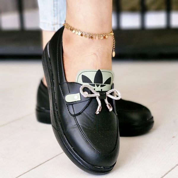 کتونی پاپیونی مشکی - مانتو پاتریس رشت