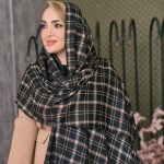 شال چهارخونه رنگی - مانتو پاتریس رشت