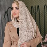 شال پلیسه تار عنکبوتی - مانتو پاتریس رشت