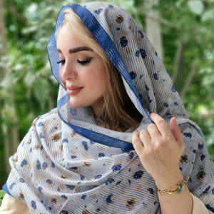 شال راه راه گلی- مانتو پاتریس رشت