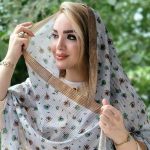 شال راه راه گلی- مانتو پاتریس رشت