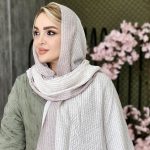 شال گندمی ریز - مانتو پاتریس رشت