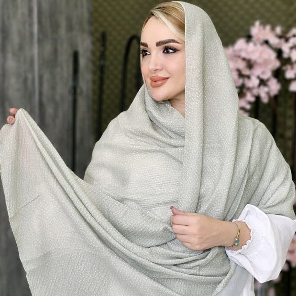 شال خالخالی پلیسه - مانتو پاتریس رشت