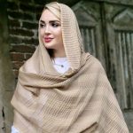 شال راه راه توری