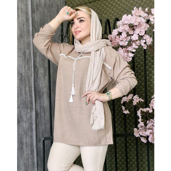 تونیک شانتون منگوله دار - مانتو پاتریس رشت