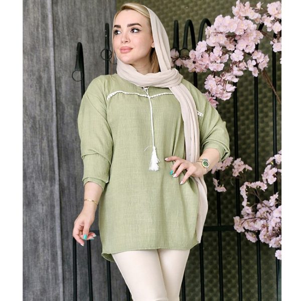 تونیک شانتون منگوله دار - مانتو پاتریس رشت