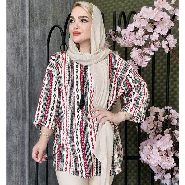 تونیک طزح گلیمی - مانتو پاتریس رشت