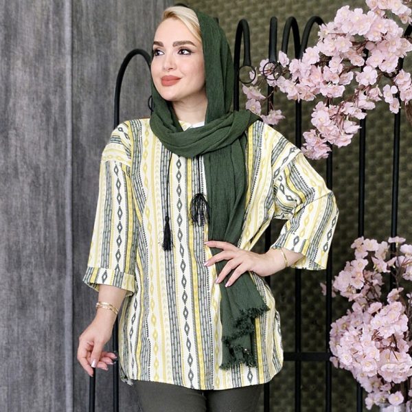 تونیک طزح گلیمی - مانتو پاتریس رشت