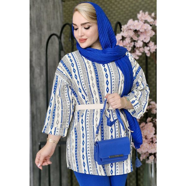 تونیک طزح گلیمی - مانتو پاتریس رشت