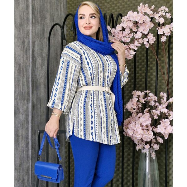 تونیک طزح گلیمی - مانتو پاتریس رشت