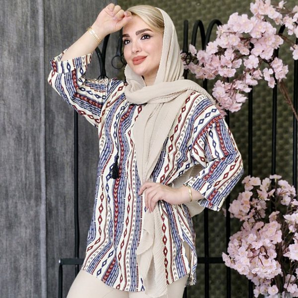 تونیک طزح گلیمی - مانتو پاتریس رشت