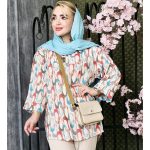 تونیک طرحدار 3 دکمه - مانتو پاتریس رشت