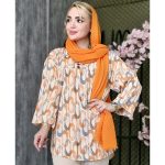 تونیک طرحدار 3 دکمه - مانتو پاتریس رشت