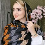 شال نخی لوزی - مانتو پاتریس رشت