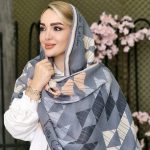 شال نخی لوزی - مانتو پاتریس رشت