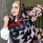 شال نخی لوزی - مانتو پاتریس رشت