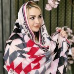 شال نخی لوزی - مانتو پاتریس رشت