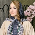 روسری نخی زنجیری - مانتو پاتریس رشت