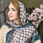 روسری نخی زنجیری - مانتو پاتریس رشت