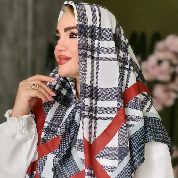 روسری راه راه پیچازی - مانتو پاتریس رشت