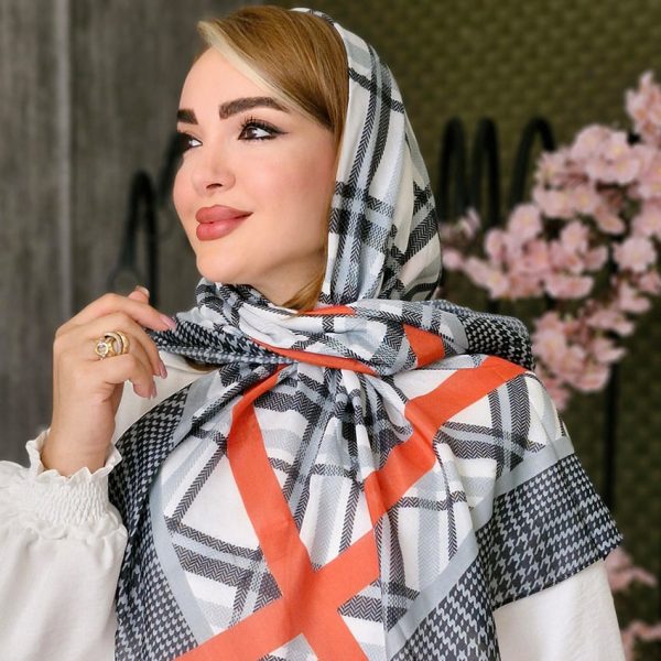 روسری راه راه پیچازی - مانتو پاتریس رشت