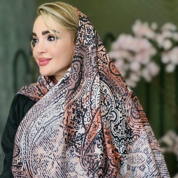 روسری سنتی آبرنگی - مانتو پاتریس رشت